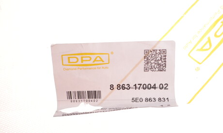 Фото 3 - Автозапчасть DPA 88631700402