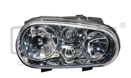 Headlight, without convex lens, right - DPA 89410184002