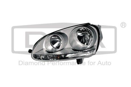 Фара права без моторчика (біла рамка) VW Golf (93-09), Jetta (05-10) - DPA 89410196202