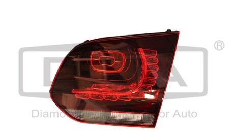 Фонарь задний правый внутренний LED красный VW Golf (09-13) - DPA 89450625202