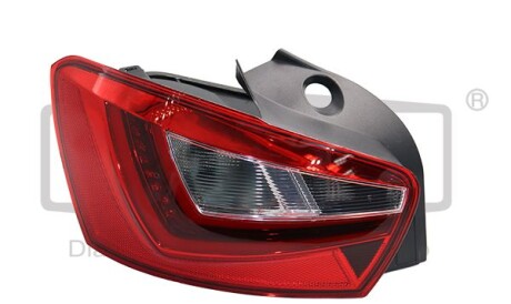 Ліхтар лівий LED чорний Seat Ibiza (08-) - DPA 99451455902