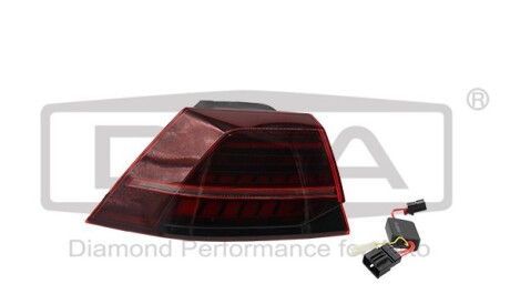 Фонарь левый наружный LED VW Golf (17-20) - DPA 99451795702