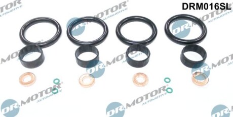 Комплект ущільнень, інжекторна форсунка - (0348R2, 0348T8, 1148106) DR.MOTOR DRM016SL
