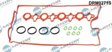 Комплект ущільнень, кришка голівки циліндра - DR.MOTOR DRM0271S