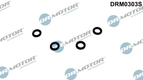 Прокладка форсунки ущільнююча Ford Connect 1.8TDCI 02- (кільце на злив) (к-кт 4 шт) - (1673574, 8H4Q9T558AA) DR.MOTOR DRM0303S