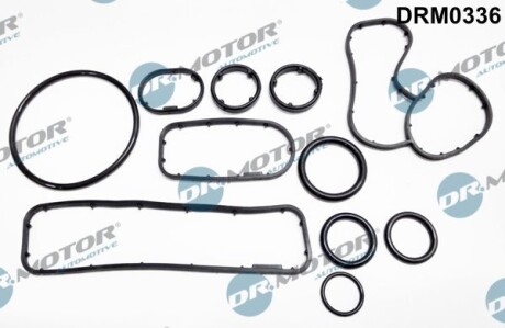 Комплект ущільнень, оливний радіатор - DR.MOTOR DRM0336
