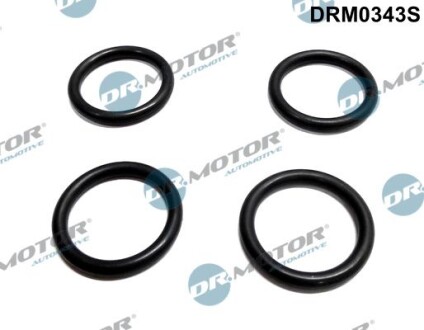 Прокладка фільтра масляного BMW 1 (E87)/3 (E90)/5 (E60)/X1/X3 2.0D 03-15 N47 (к-кт) - (11428506412) DR.MOTOR DRM0343S