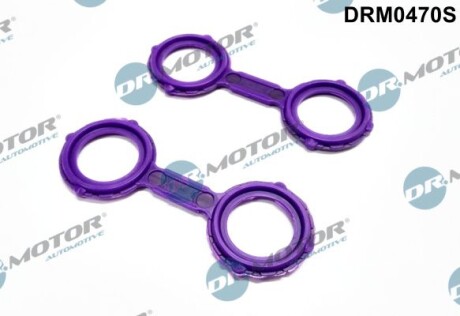 Комплект ущільнень, оливний радіатор - DR.MOTOR DRM0470S