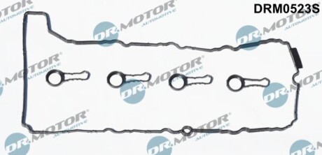 Комплект ущільнень, кришка голівки циліндра - DR.MOTOR DRM0523S