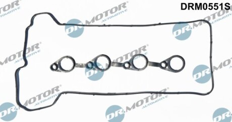Комплект ущільнень, кришка голівки циліндра - DR.MOTOR DRM0551S