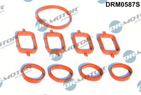 К-т прокладок колектора 9 елементiв - DR.MOTOR DRM0587S
