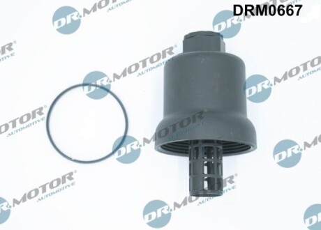Кришка, корпус оливного фільтра - ((06D115408B, 6D115408B)) DR.MOTOR DRM0667