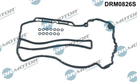 Комплект ущільнень, кришка голівки циліндра - DR.MOTOR DRM0826S