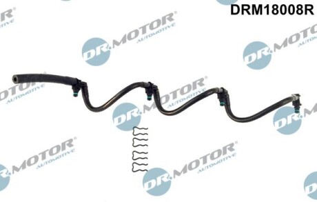 Шланг, витік палива - DR.MOTOR DRM18008R