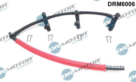 Шланг зливний Ford Focus 1.6 TDCi 05-11 - DR.MOTOR DRM6006