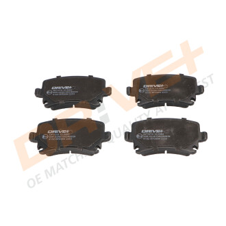 Drive+ - Гальмівні колодки до дисків - Drive+ DP1010.10.0062