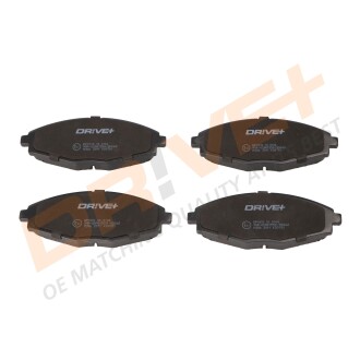Drive+ - Гальмівні колодки до дисків - Drive+ DP1010.10.0104