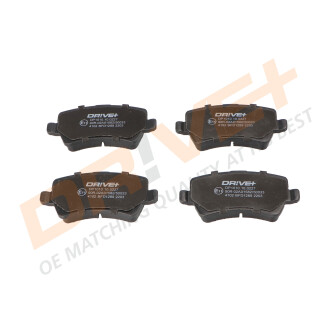 Гальмівні колодки (набір) - Drive+ DP1010100227