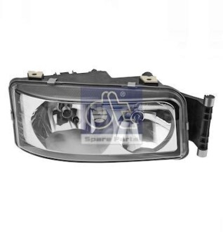 Фара Прав (2*H7/H7/H7, ручн, без мотора, ручне регулювання, колір відбивача: хром) MAN HOCL, L2000, LION´S CITY, LION´S COACH, LION´S COMFORT, LION´S STAR, M 2000 L, M 2000 M, NG, NL, NÜ 04.91- - DT 331006