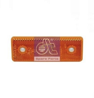 Габаритні ліхтарі Лів/Прав, помаранчевий, W3W, висота 41мм ширина 110мм, випукла, без кріплення, 12/24В (без лампочок) MERCEDES ACTROS 04.96- - DT 462388