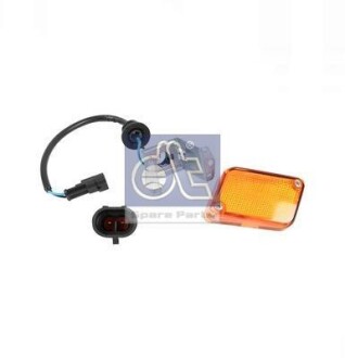 Повторювач повороту Лів (колір скла: помаранч, R10W, з патроном лампочки) IVECO EUROTECH MH, EUROTECH MP, EUROTECH MT 01.92- - DT 725304