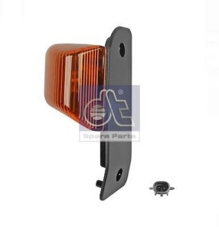 Повторювач повороту Лів (колір скла: помаранч, з патроном лампочки) IVECO STRALIS I, TRAKKER I 03.03- - DT 725326