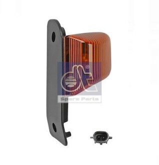 Повторювач повороту Прав (колір скла: помаранч, з патроном лампочки) IVECO STRALIS I, TRAKKER I 03.03- - DT 725327