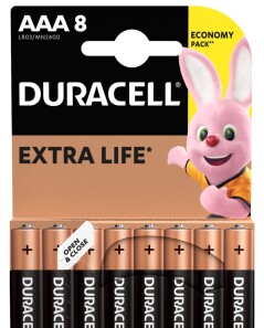 Батарейка LR03 KPD 08*10 Optimum уп. 1x8 шт. - Duracell 6835423