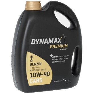 Моторна олива Premium Benzin Plus 10W-40, 4 л - DYNAMAX 500032