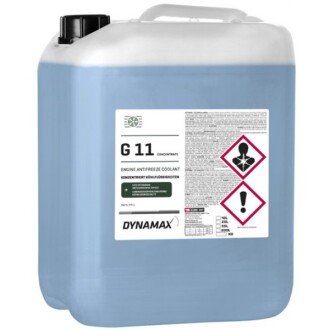 Антифриз-концентрат Cool G11 Concentrate -80°C синий, 10л - DYNAMAX 500162