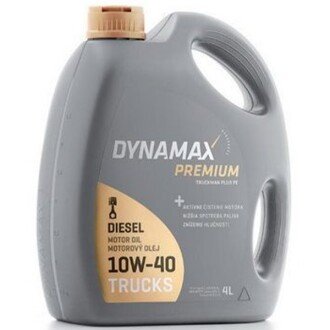 Моторна олива Premium Truckman FE 10W-40, 4 л - DYNAMAX 500213 (фото 1)