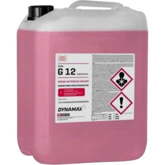 Антифриз-концентрат Cool Ultra G12 Concentrate -80°C червоний, 10л - DYNAMAX 500990