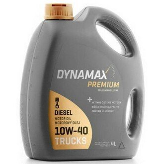 Моторна олива Premium Truckman LM 10W-40, 4 л - DYNAMAX 501591