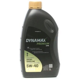 Моторна олива Ultra 5W-40, 1 л - DYNAMAX 501602