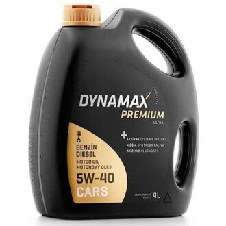 Моторна олива Ultra 5W-40, 4 л - DYNAMAX 501603