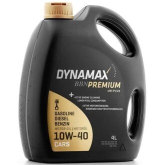 Моторна олива Uni Plus 10W-40, 4 л - DYNAMAX 501893