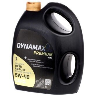 Моторна олива Ultra 5W-40, 5 л - DYNAMAX 501961