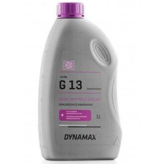 Антифриз-концентрат Cool ULTRA G13 Concentrate -80°C рожевий, 1л - DYNAMAX 501993