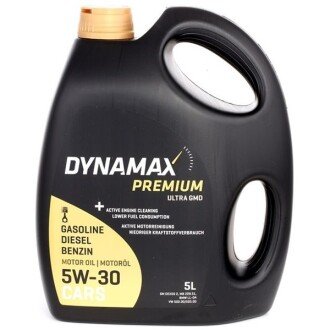 Моторна олива Premium Ultra GMD 5W-30, 5 л - DYNAMAX 502020