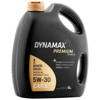 Моторна олива Premium Ultra C4 5W-30, 5 л - DYNAMAX 502039