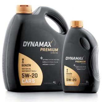 Моторна олива Premium Ultra FEB 5W-20, 4 л - DYNAMAX 502045