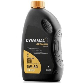 Моторна олива Premium Ultra C2 5W-30, 1 л - DYNAMAX 502046