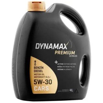 Моторна олива Premium Ultra C4 5W-30, 4 л - DYNAMAX 502049