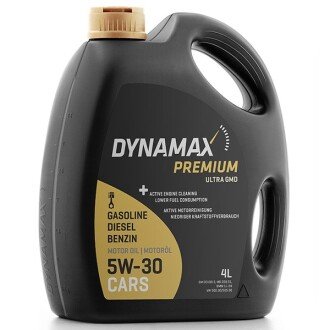 Моторна олива Premium Ultra GMD 5W-30, 4 л - DYNAMAX 502079