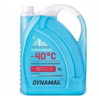 Омыватель стекла Winter Screenwash зимний концентрат -40°С, 5л - DYNAMAX 502112