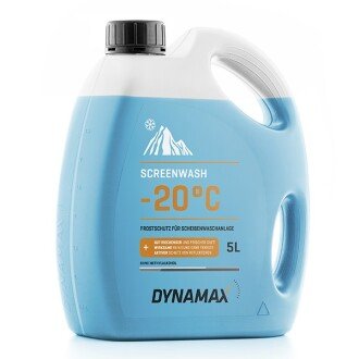 Омыватель стекла Screenwash зимний -20°С, 5л - DYNAMAX 502156