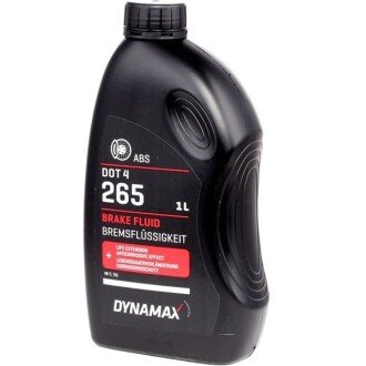 Рідина гальмівна Dot 4, 1л - DYNAMAX 502266