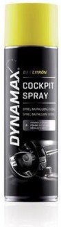 Поліроль торпедо (спрей/лимон) DXI1 COCKPIT SPRAY LEMON (500ML) - DYNAMAX 606136