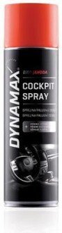 Поліроль торпедо (спрей/полуниця) DXI1 COCKPIT SPRAY STRAWBERRY (500ML) - DYNAMAX 606138