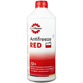 Антифриз-концентрат Red G12+ красный, 1,5л - DYNAPOWER 20007